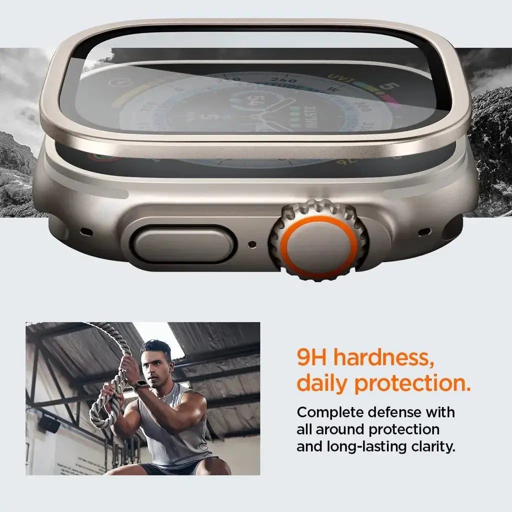 Apple Watch Screen Protector Series Ultra 2/1 (49mm) Full Cover Glas.tR Slim Pro - Spigen Singapore