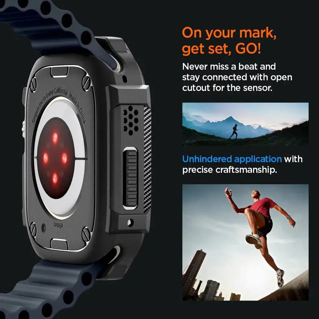 Apple Watch Case Ultra 2 / 1 (49mm) Rugged Armor - Spigen Singapore