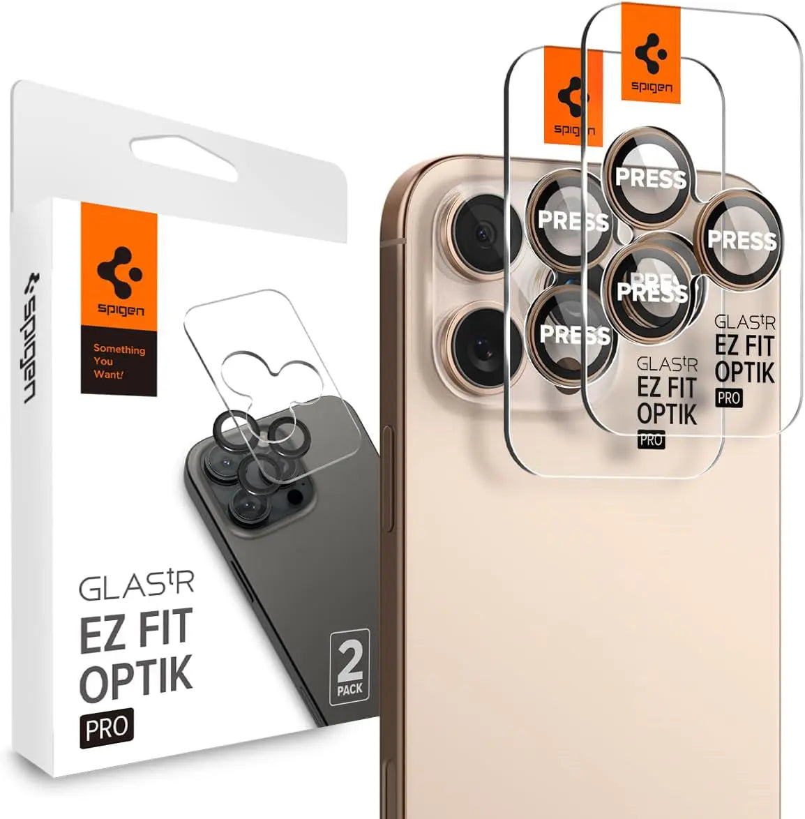 Iphone 16 Pro Camera Lens Protector 4-in-1 HD Dust Free Tempered - Foto 6