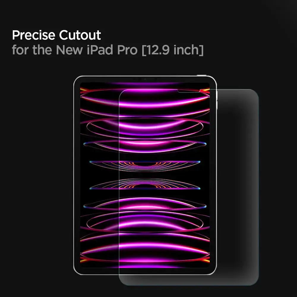 iPad Pro 12.9" (2022 / 2021 / 2020 / 2018) Screen Protector GLAS.tR Slim - Spigen Singapore