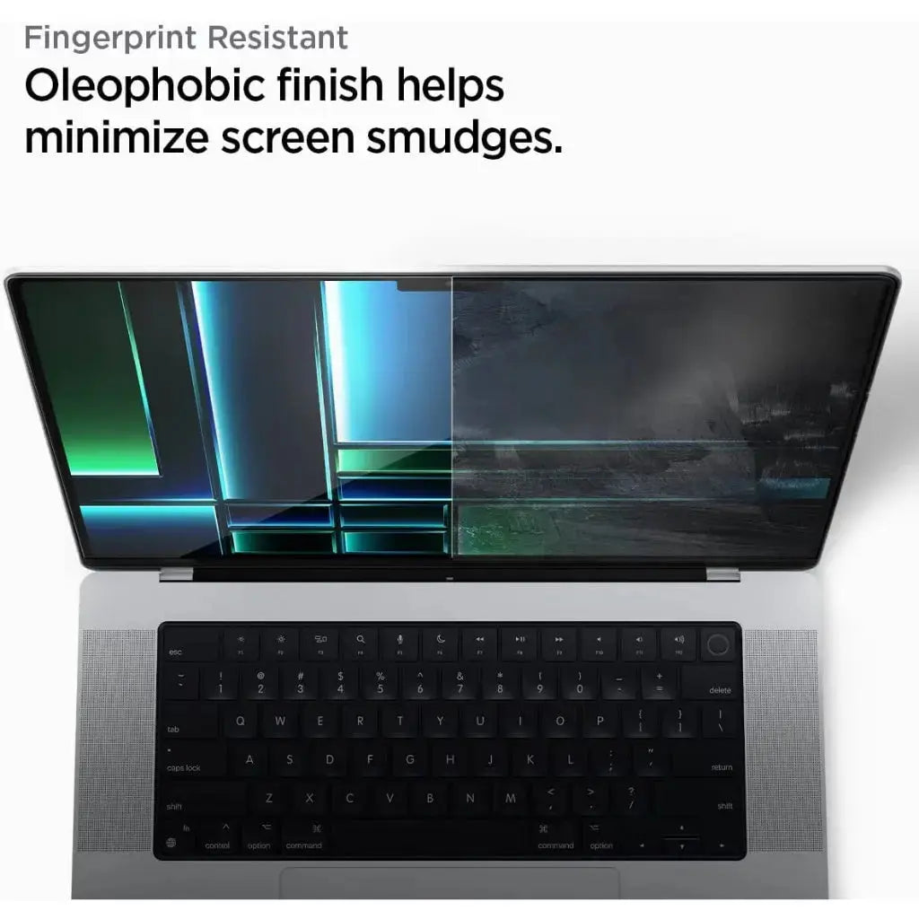 MacBook Pro 14-inch (2024 / 2023 / 2021) Screen Protector Tempered Glass - Spigen Singapore
