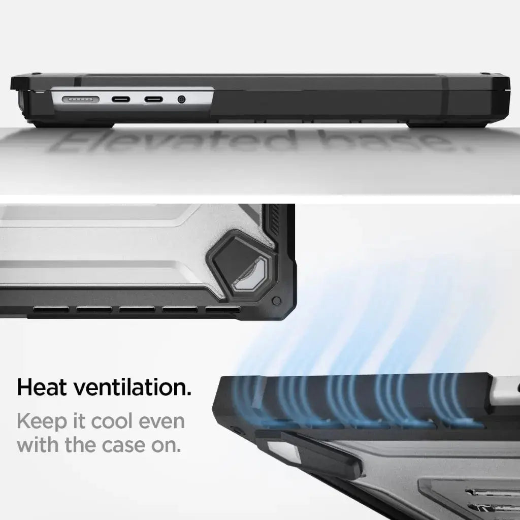 MacBook Pro 14-inch Case Rugged Armor (2023 / 2021) - Spigen Singapore