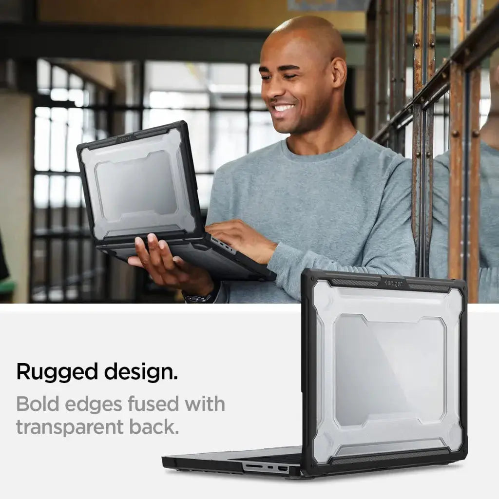 MacBook Pro 14-inch Case Rugged Armor (2023 / 2021) - Spigen Singapore