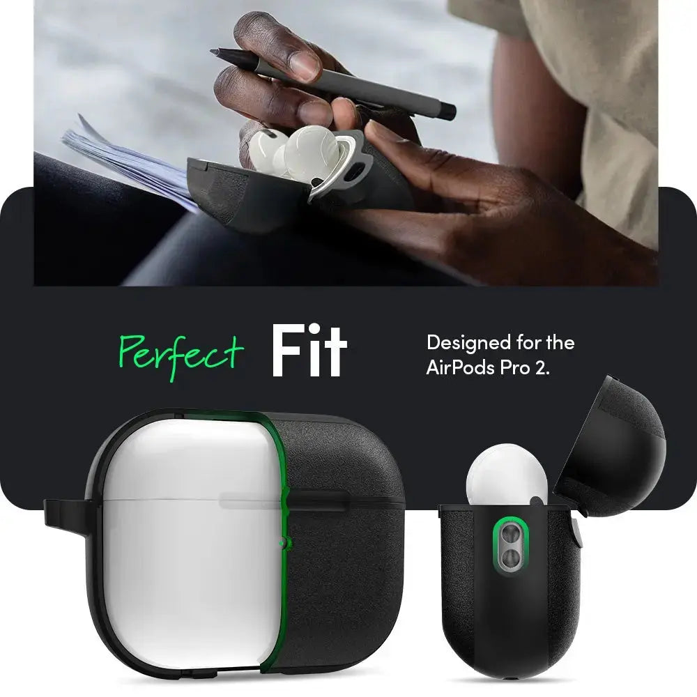 Cyrill Apple AirPods Pro 2 Case (2023/2022) Kajuk Black - Spigen Singapore
