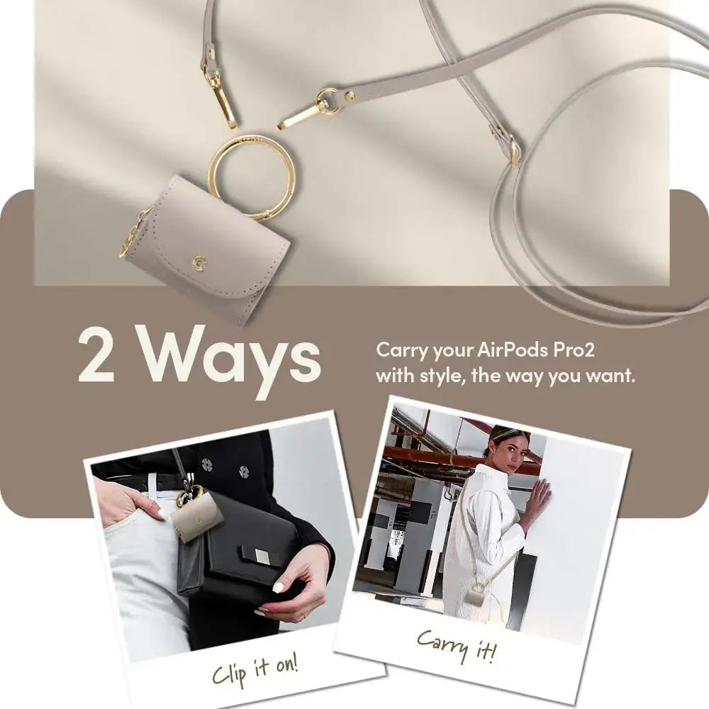 Cyrill Apple AirPods Pro 2 Case (2023/2022) Mini Bag - Spigen Singapore