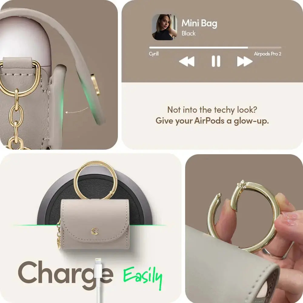 Cyrill Apple AirPods Pro 2 Case (2023/2022) Mini Bag - Spigen Singapore