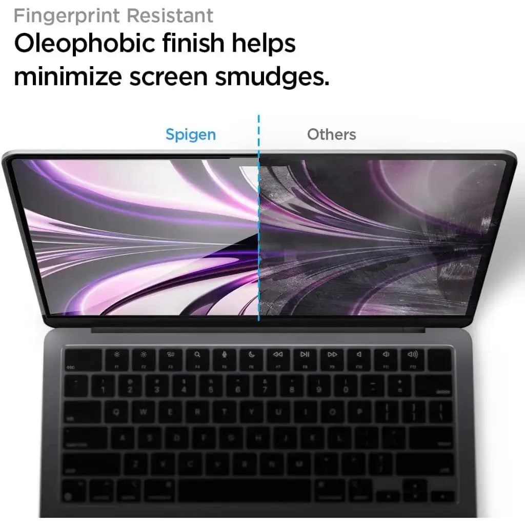 MacBook Air 13.6"  (2025 / 2024 / 2022) Screen Protector Full Coverage - Spigen Singapore