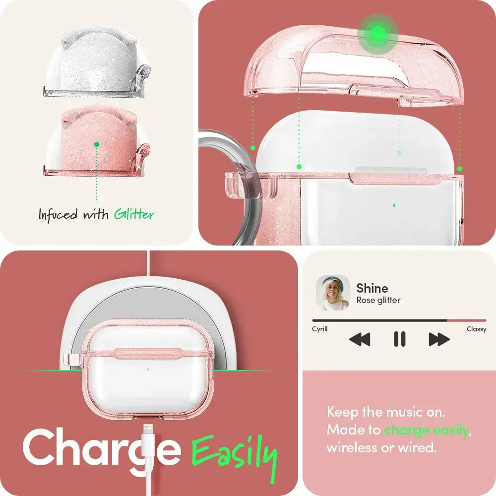 CYRILL Apple AirPods Pro 2 Case (2023/2022) Shine Glitter - Spigen Singapore