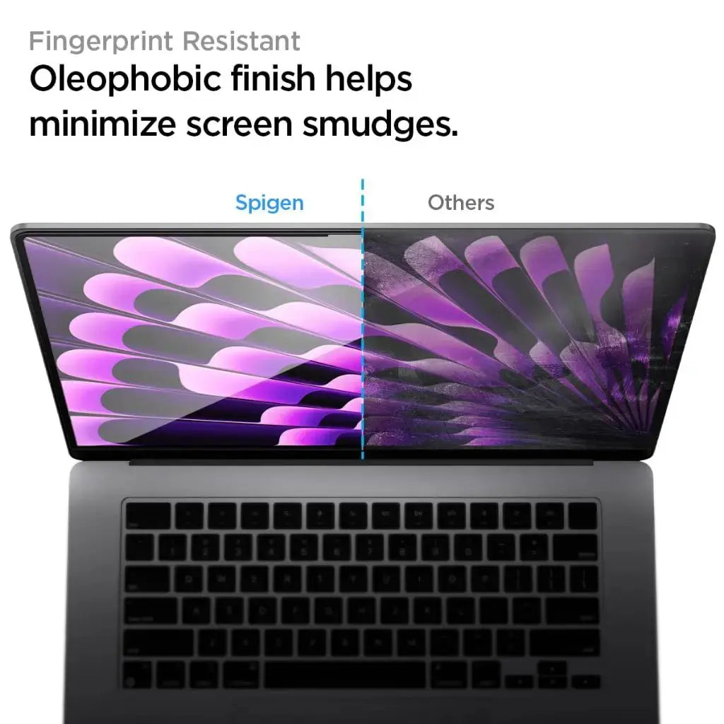 MacBook Air 15" (2025 / 2024 / 2023) Screen Protector Full Coverage - Spigen Singapore