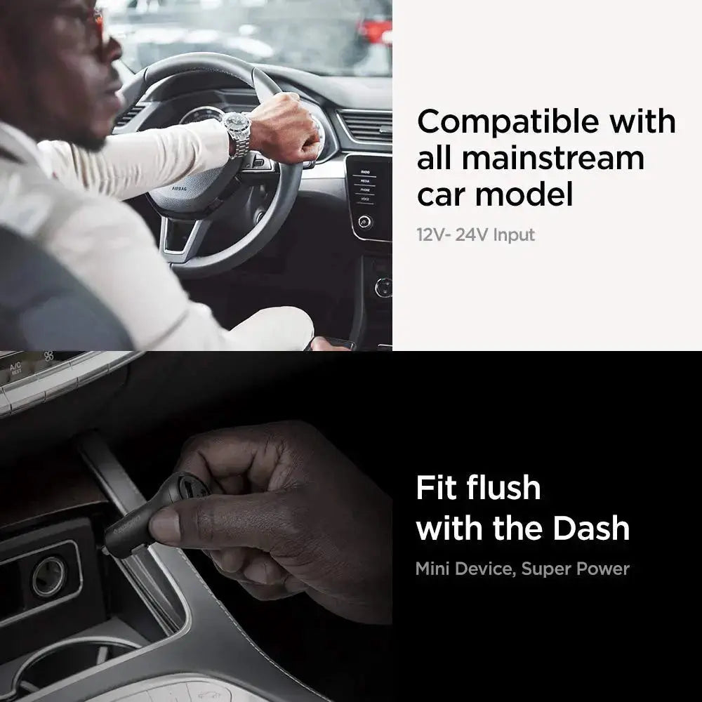 30W USB-C Power Delivery Car Charger - Spigen Singapore