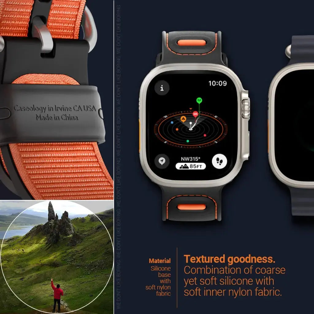 Caseology Apple Watch Strap (49mm / 46mm / 45mm / 44mm / 42mm) Athlex - Spigen Singapore