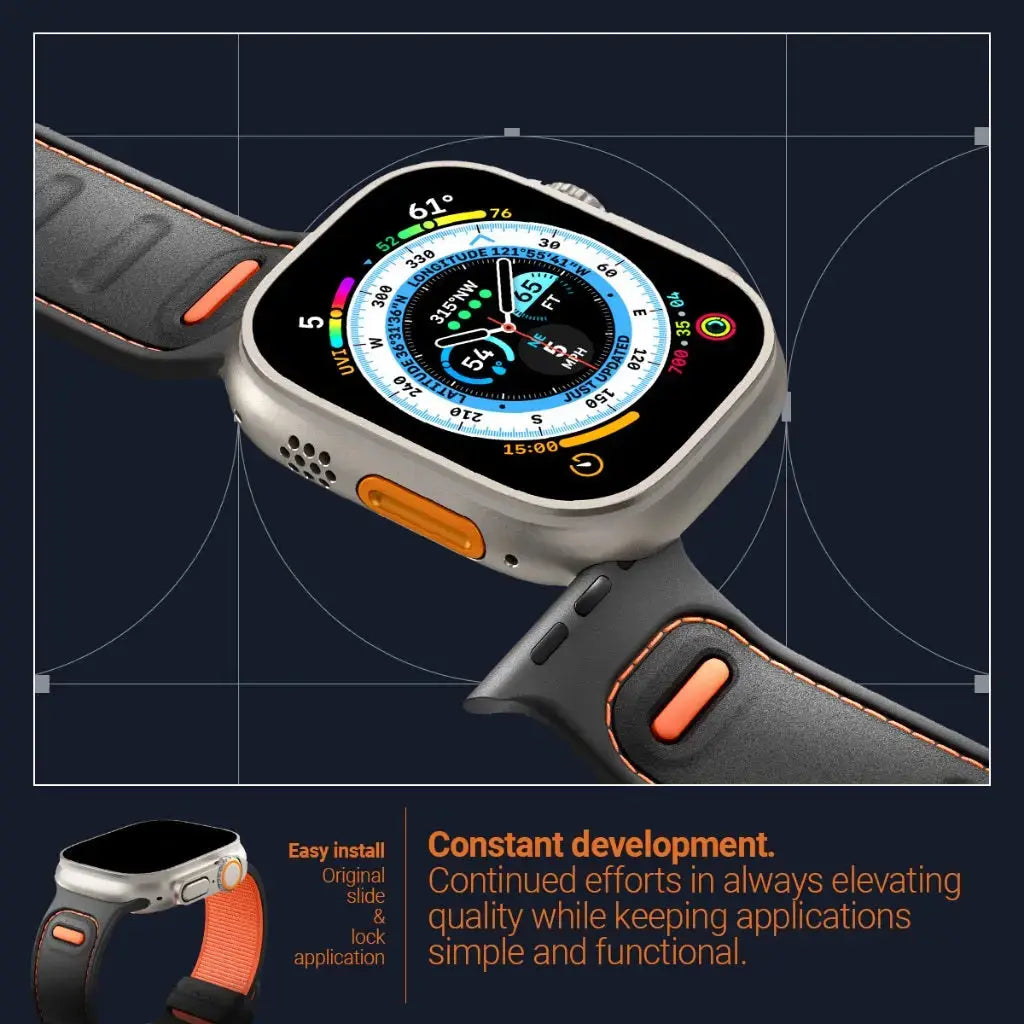 Caseology Apple Watch Strap (49mm / 46mm / 45mm / 44mm / 42mm) Athlex - Spigen Singapore