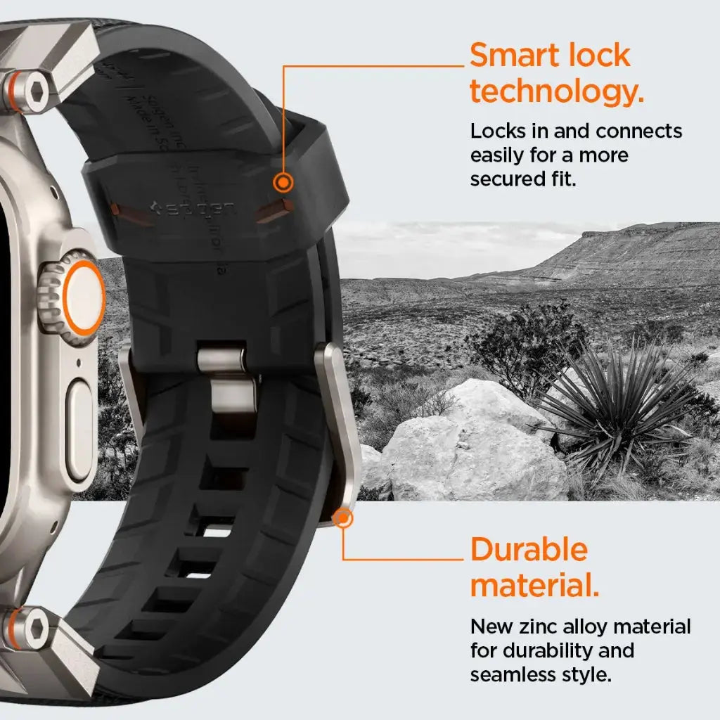 Apple Watch Strap Series (49mm/46mm/45mm/44mm/42mm) DuraPro Armor - Spigen Singapore