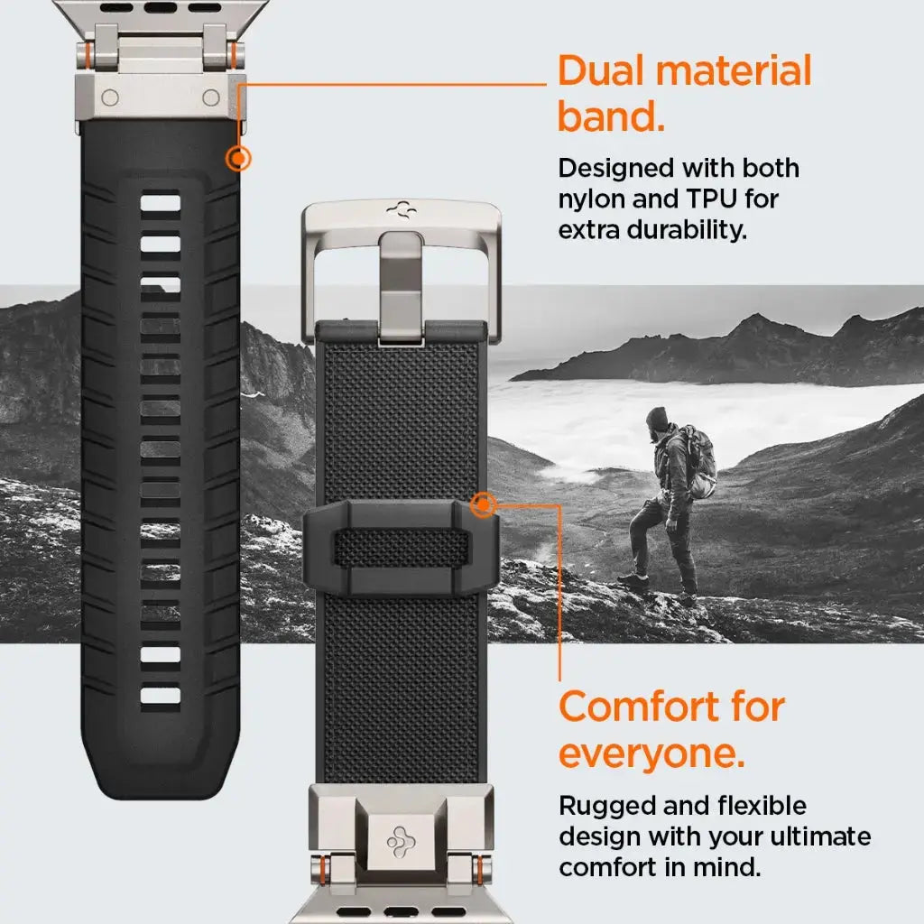 Apple Watch Strap Series (49mm/46mm/45mm/44mm/42mm) DuraPro Armor - Spigen Singapore