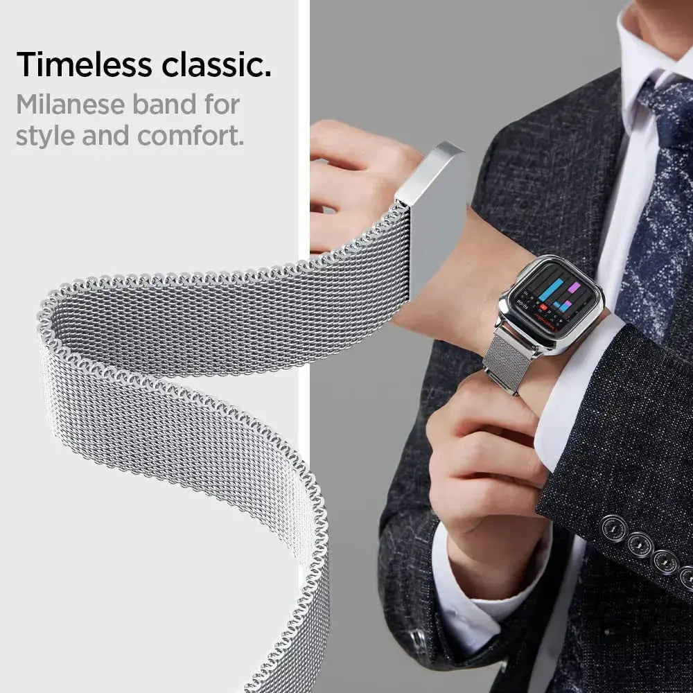 Apple Watch Band (49mm / 46mm / 45mm / 44mm / 42mm) Metal Fit - Spigen Singapore