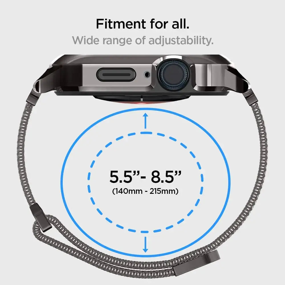 Apple Watch Band (49mm / 46mm / 45mm / 44mm / 42mm) Metal Fit - Spigen Singapore