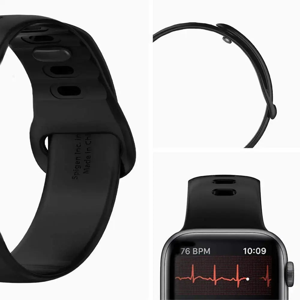 Apple Watch Strap Series (49mm / 46mm / 45mm / 44mm / 42mm) Silicone Fit - Spigen Singapore