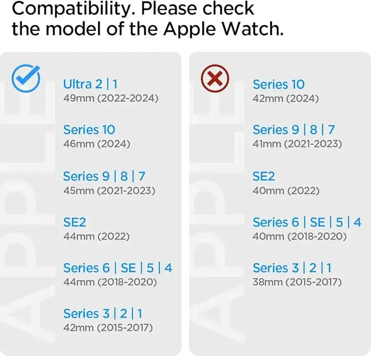 Apple Watch Strap Series (49mm / 46mm / 45mm / 44mm / 42mm) Silicone Fit - Spigen Singapore