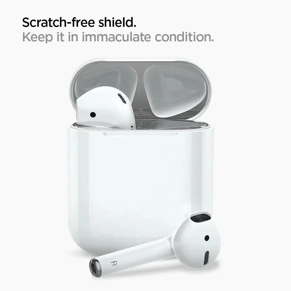 AirPods 2nd Gen 1st Gen Shine Shield Metal Sticker - Spigen Singapore
