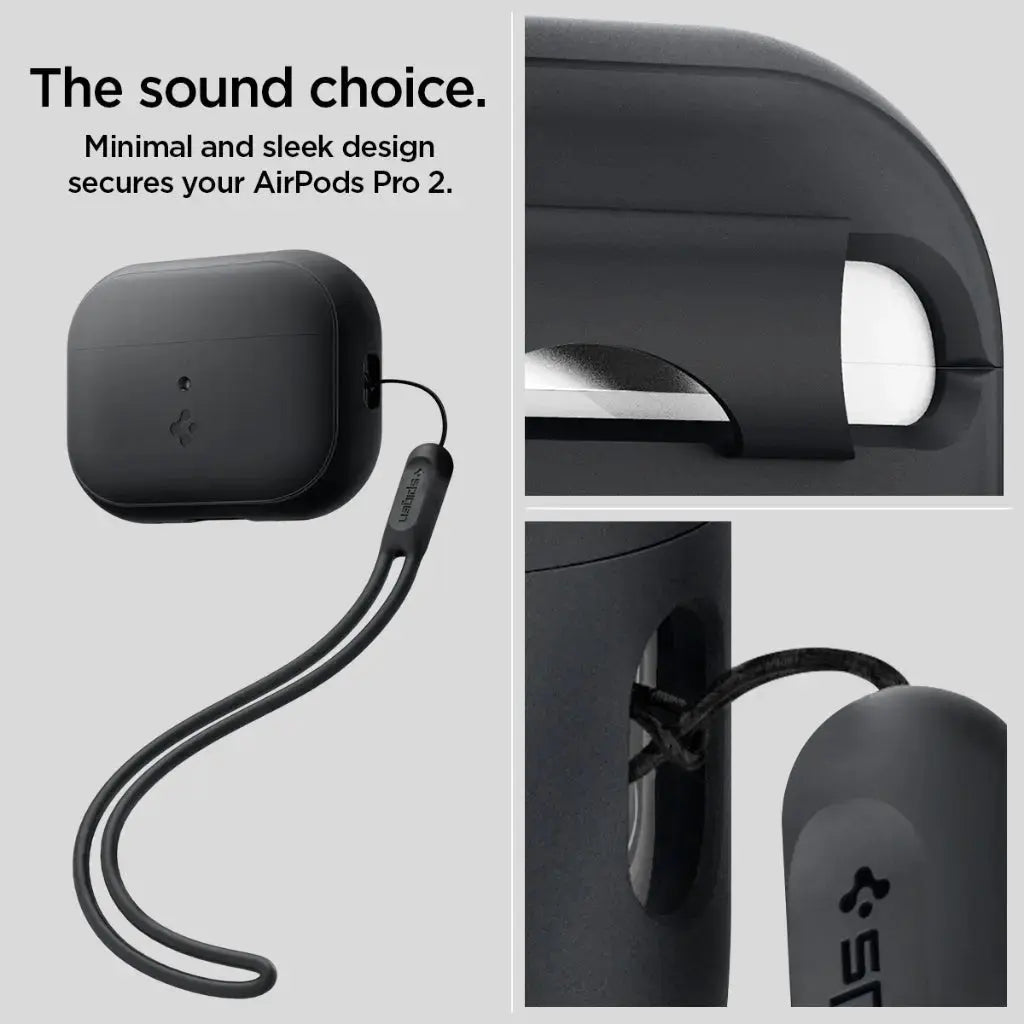 AirPods Pro 2 Case Silicone Fit and Strap - Spigen Singapore
