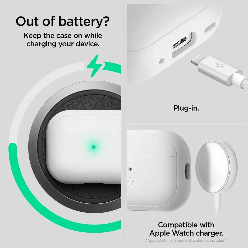 AirPods Pro 2 Case Silicone Fit and Strap - Spigen Singapore