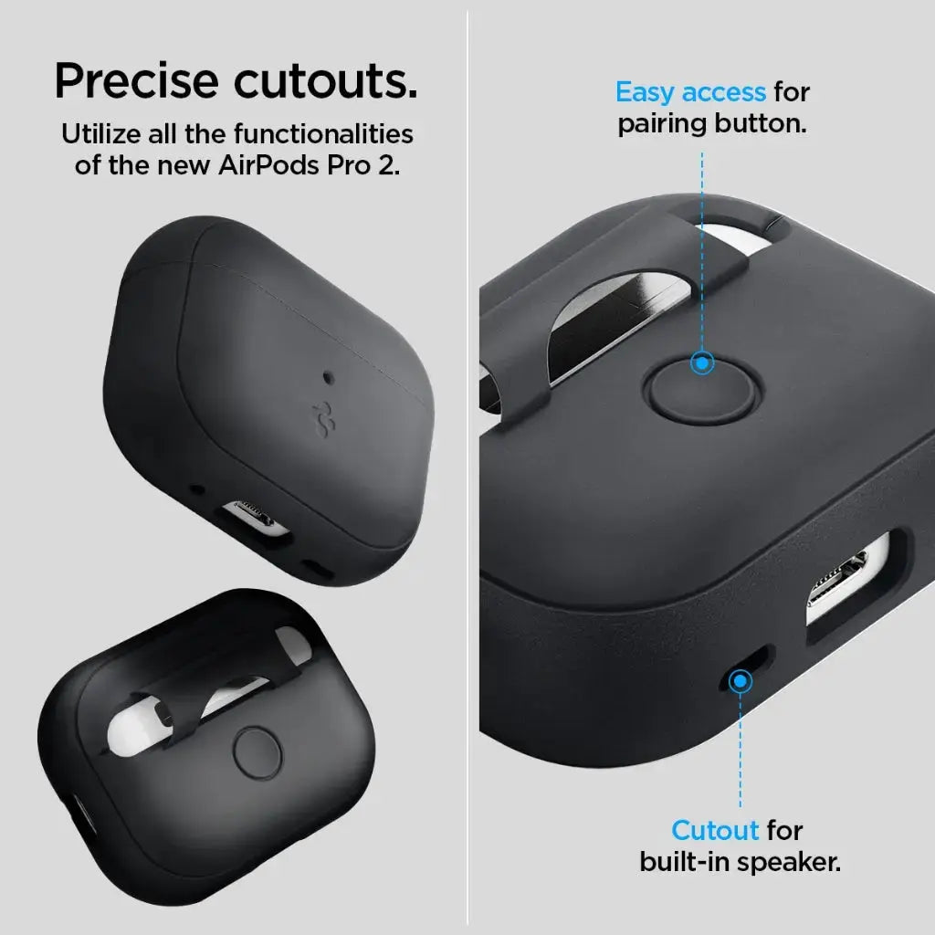 AirPods Pro 2 Case Silicone Fit and Strap - Spigen Singapore