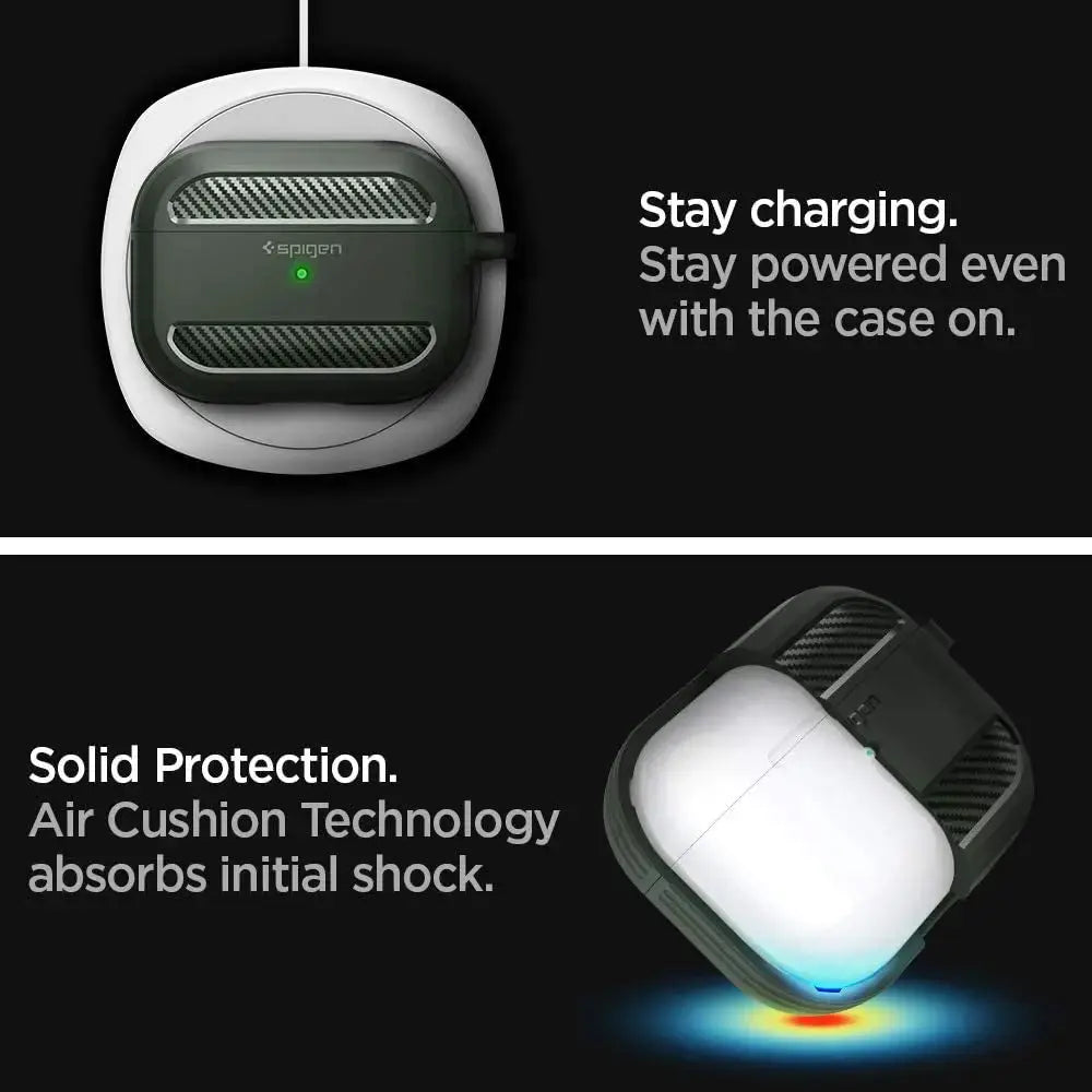 AirPods Pro Case Rugged Armor - Spigen Singapore