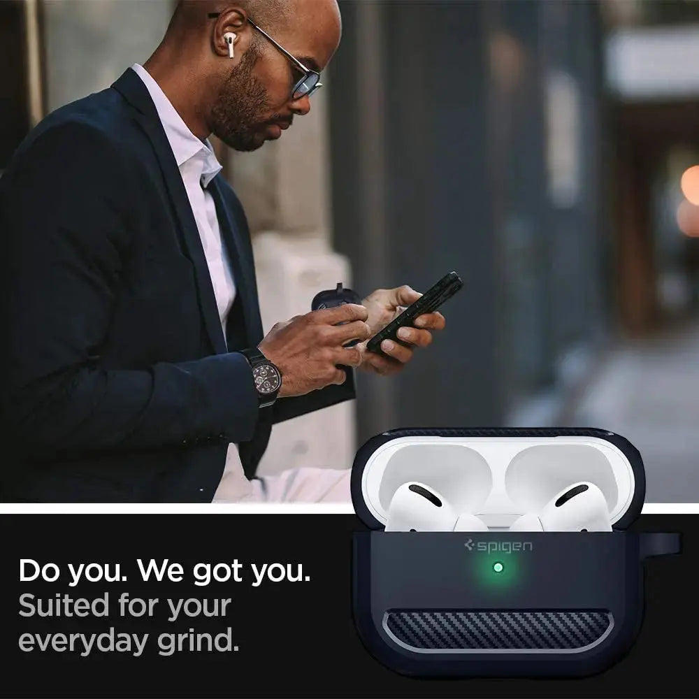 AirPods Pro Case Rugged Armor - Spigen Singapore