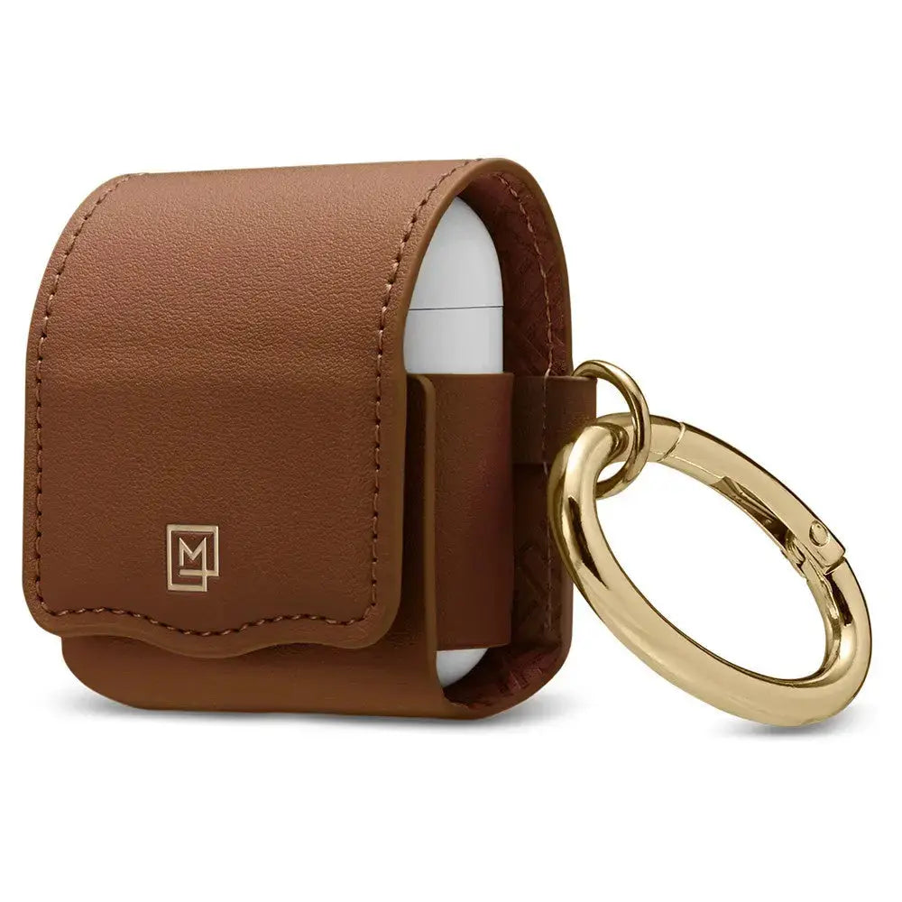 Apple AirPods 2nd Gen 1st Gen Case La Manon Leather - Spigen Singapore