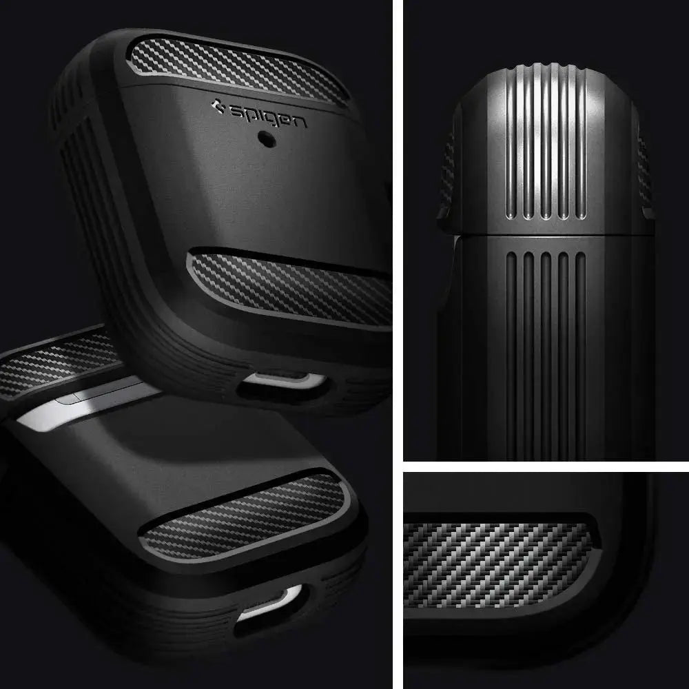 Apple AirPods 2nd Gen 1st Gen Case Rugged Armor - Spigen Singapore