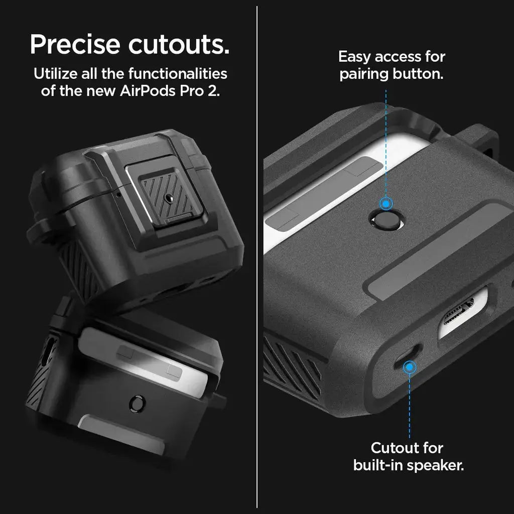 Apple AirPods Pro 2 Case Lock Fit - Spigen Singapore