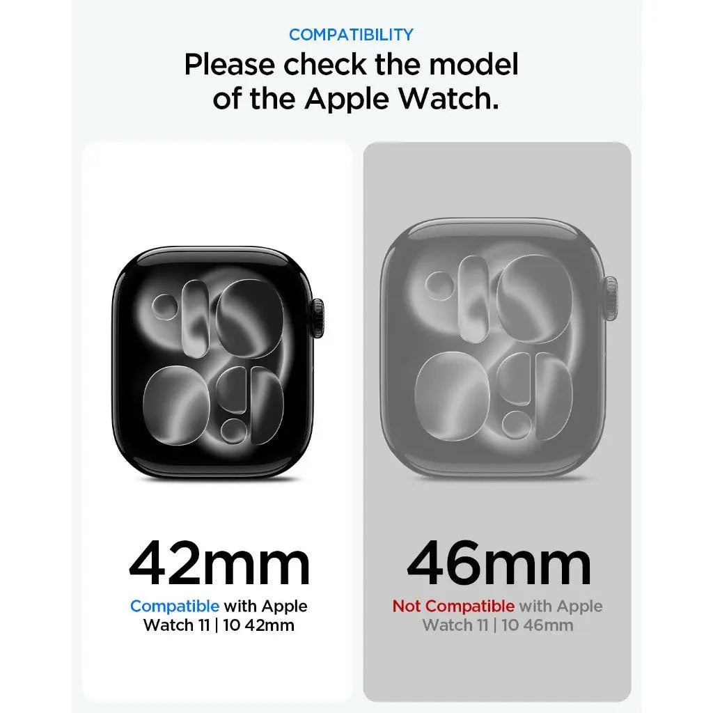 Apple Watch Case Series 11/10 (42mm) Thin Fit 360 with Tempered Glass