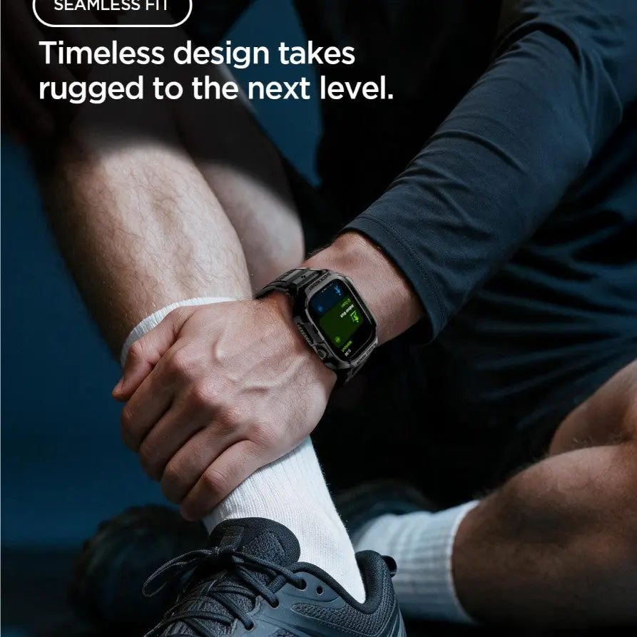 Apple Watch Series 12 Case (46mm) Rugged Armor Pro with Strap