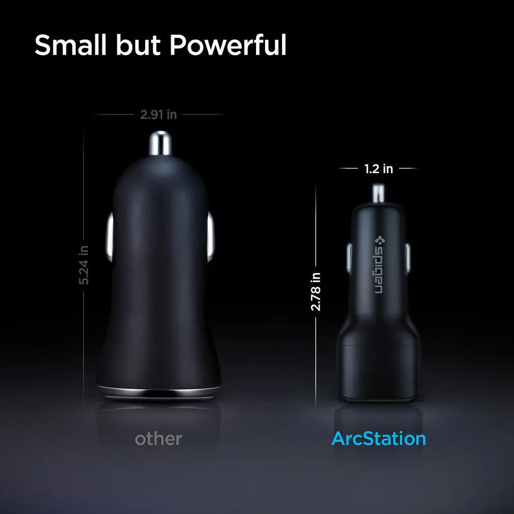ArcStation™ Dual Port USB C Car Charger (PD 3.0 45W + 20W)