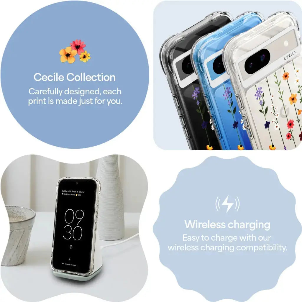 CYRILL Cecile Google Pixel 8a Case Flower Garden - Spigen Singapore