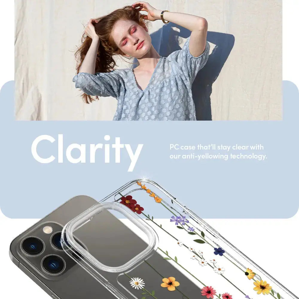 CYRILL iPhone 14 Pro Case Flower Garden - Spigen Singapore