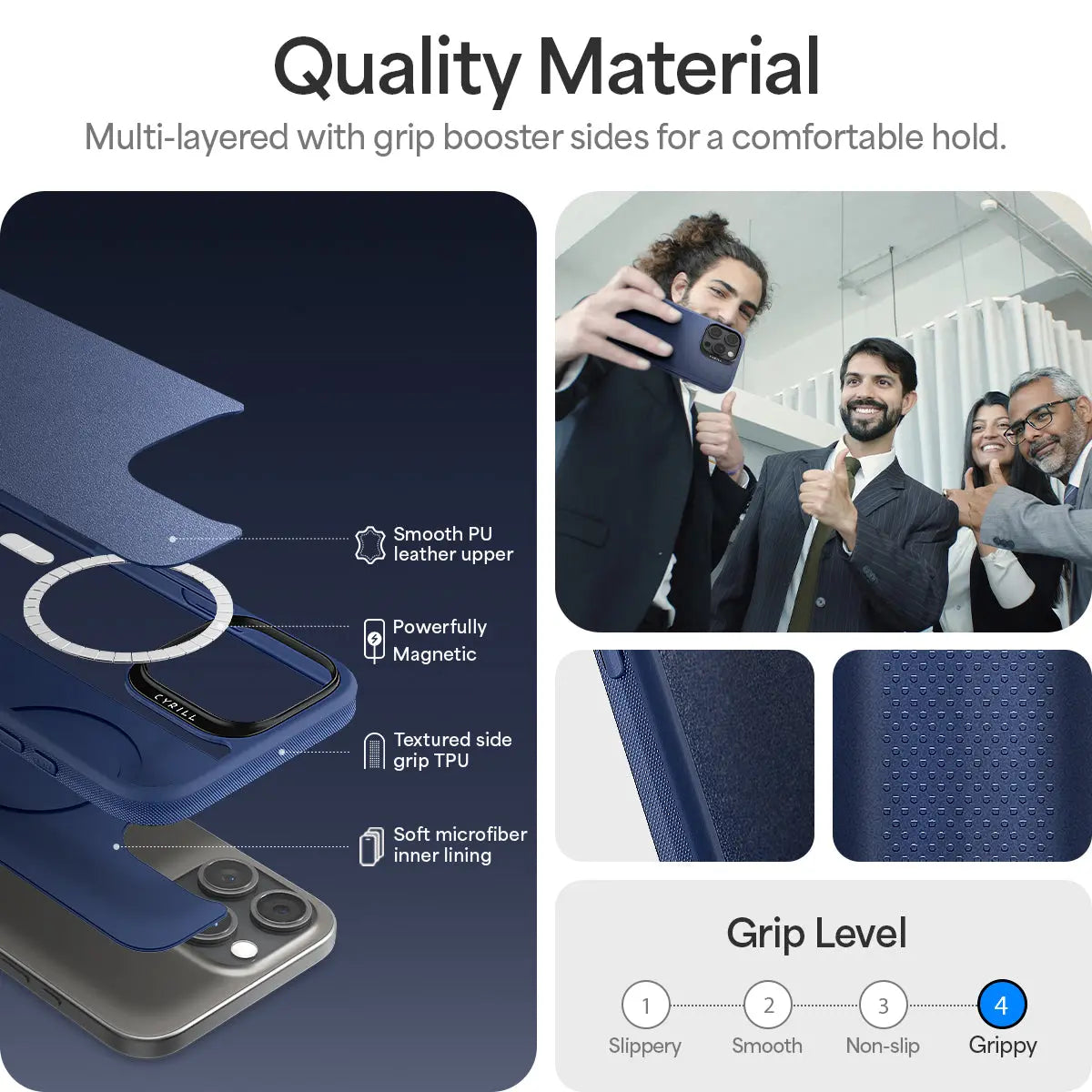 CYRILL iPhone 16 Pro Case Kajuk MagFit