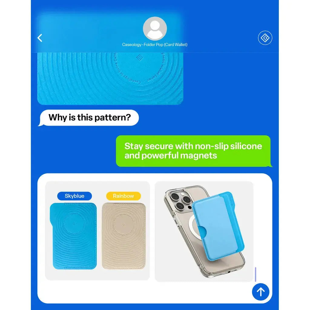 Caseology MagSafe Card Holder Folder Pop - Spigen Singapore