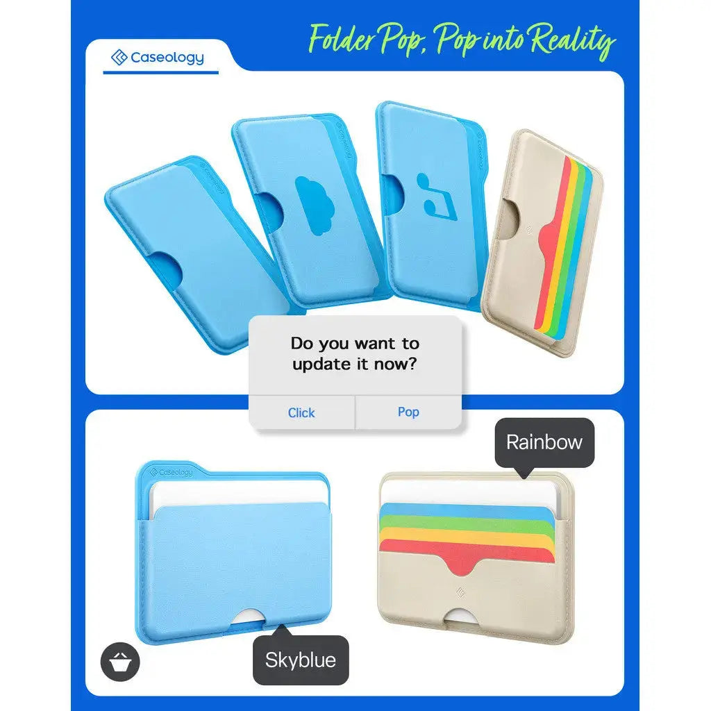 Caseology MagSafe Card Holder Folder Pop - Spigen Singapore