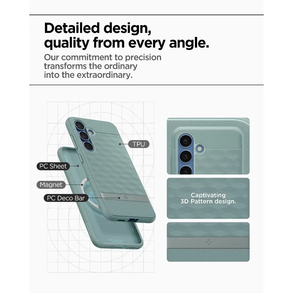 Caseology Samsung S25+ Case 6.7" Parallax MagFit Drop Protection Magnetic Phone Case Galaxy Cover Samsung S25 Plus Case