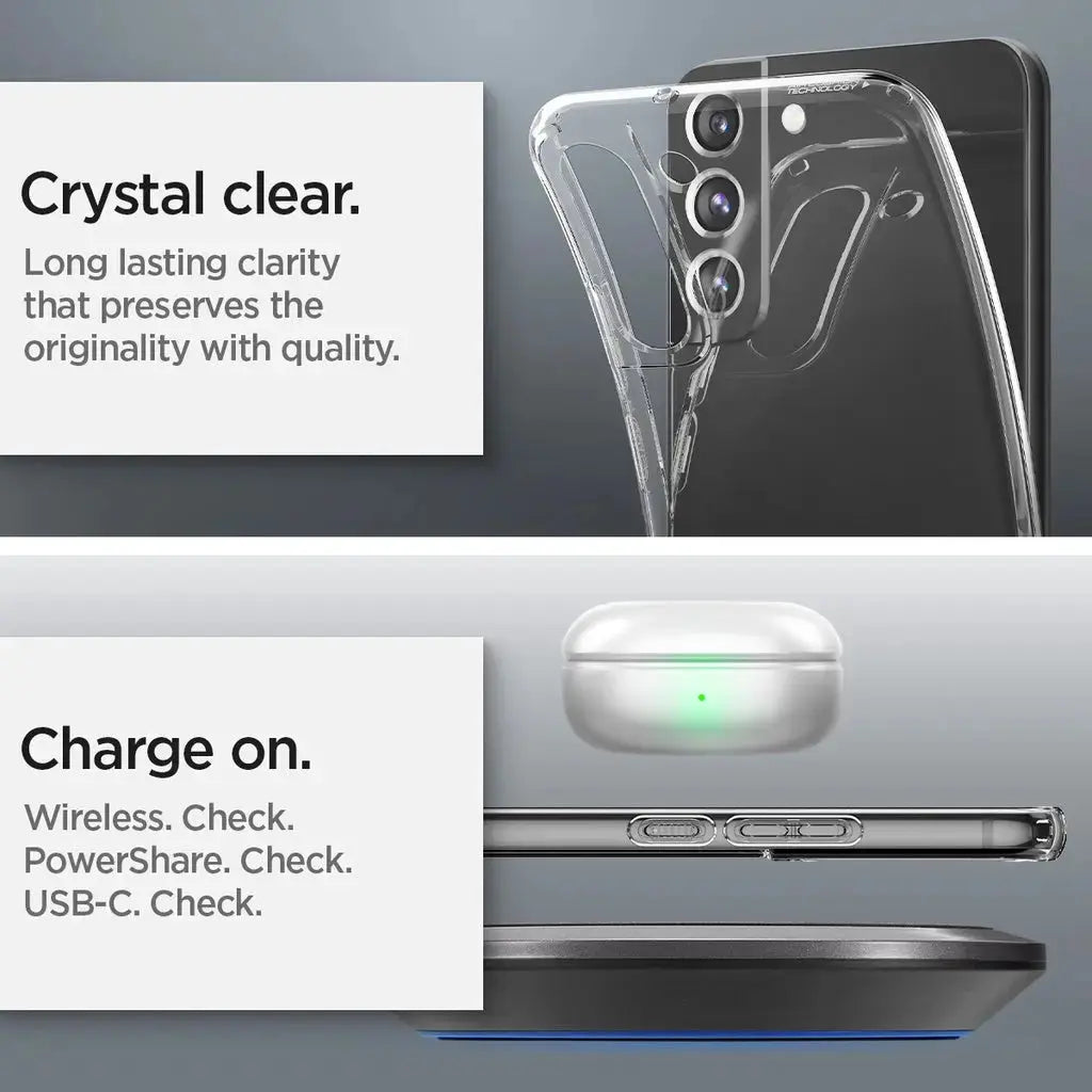 Galaxy S22 Plus Case Liquid Crystal / Crystal Flex - Spigen Singapore