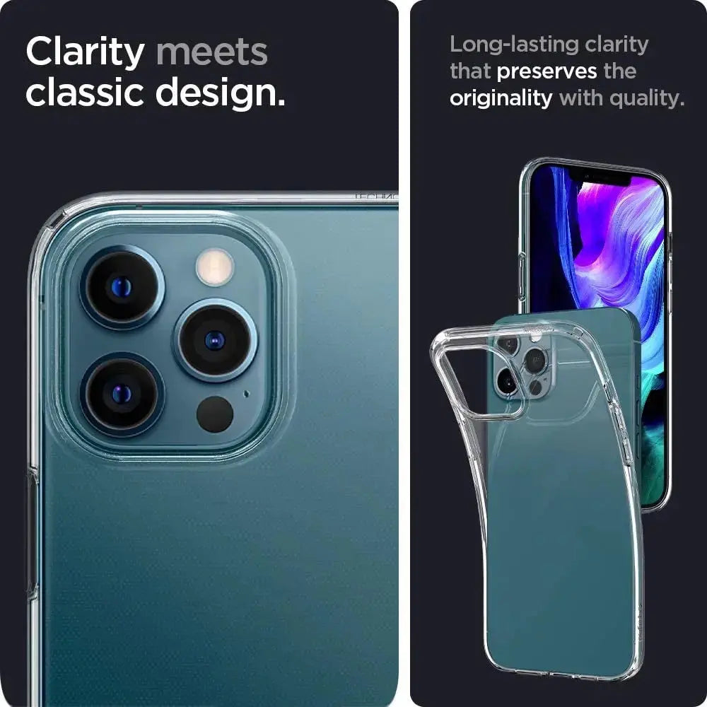 iPhone 12 Pro / iPhone 12 Case Liquid Crystal / Crystal Flex - Spigen Singapore