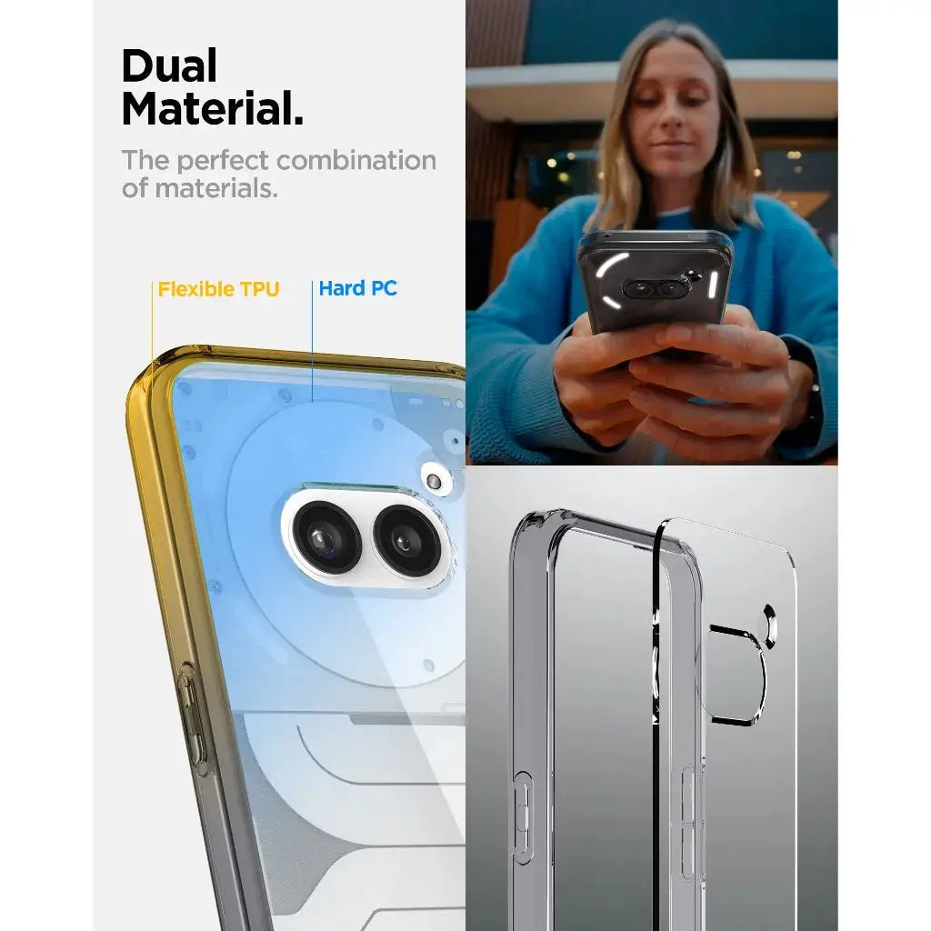 Nothing Phone 2a Case Ultra Hybrid / Crystal Hybrid - Spigen Singapore