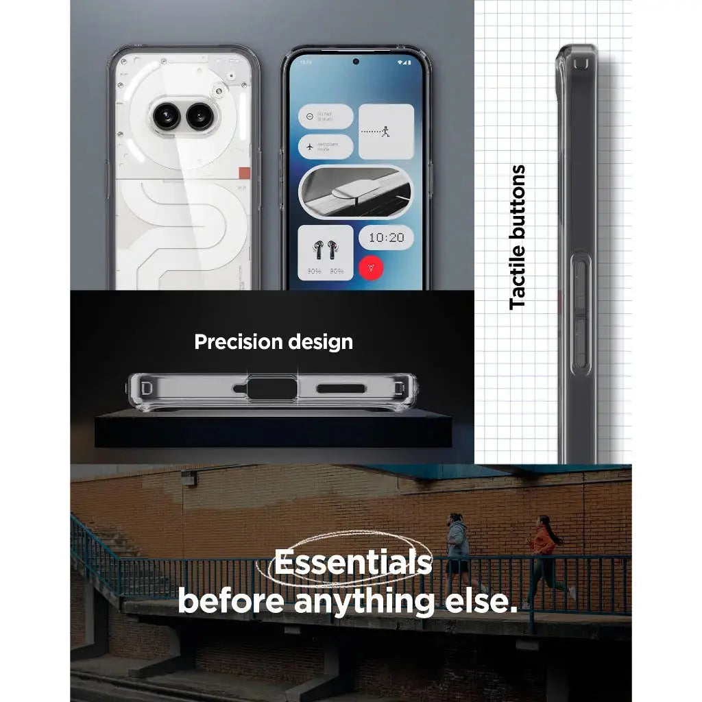 Nothing Phone 2a Case Ultra Hybrid / Crystal Hybrid - Spigen Singapore