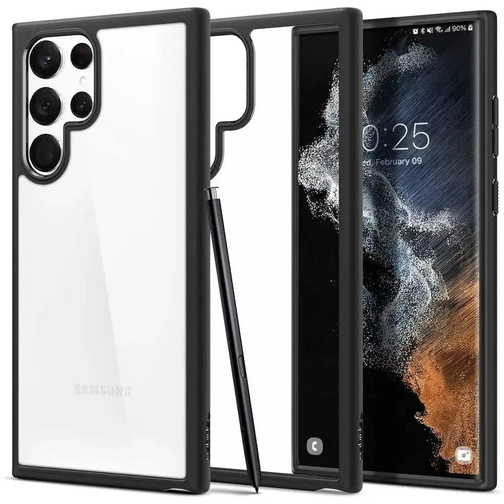 Galaxy S22 Ultra Case Ultra Hybrid / Crystal Hybrid - Spigen Singapore