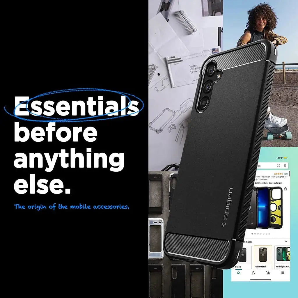 Galaxy A14 4G LTE Case Rugged Armor - Spigen Singapore