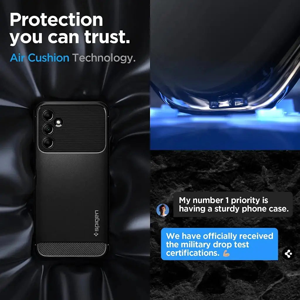 Galaxy A14 5G Case Rugged Armor - Spigen Singapore