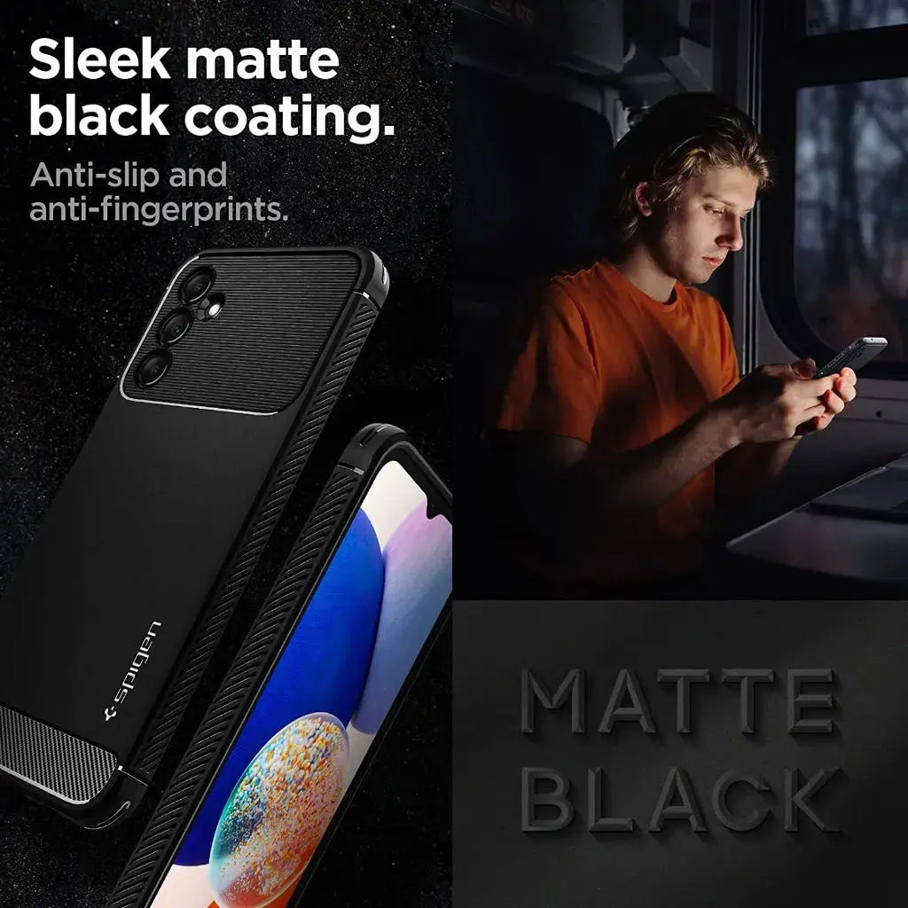 Galaxy A14 5G Case Rugged Armor - Spigen Singapore