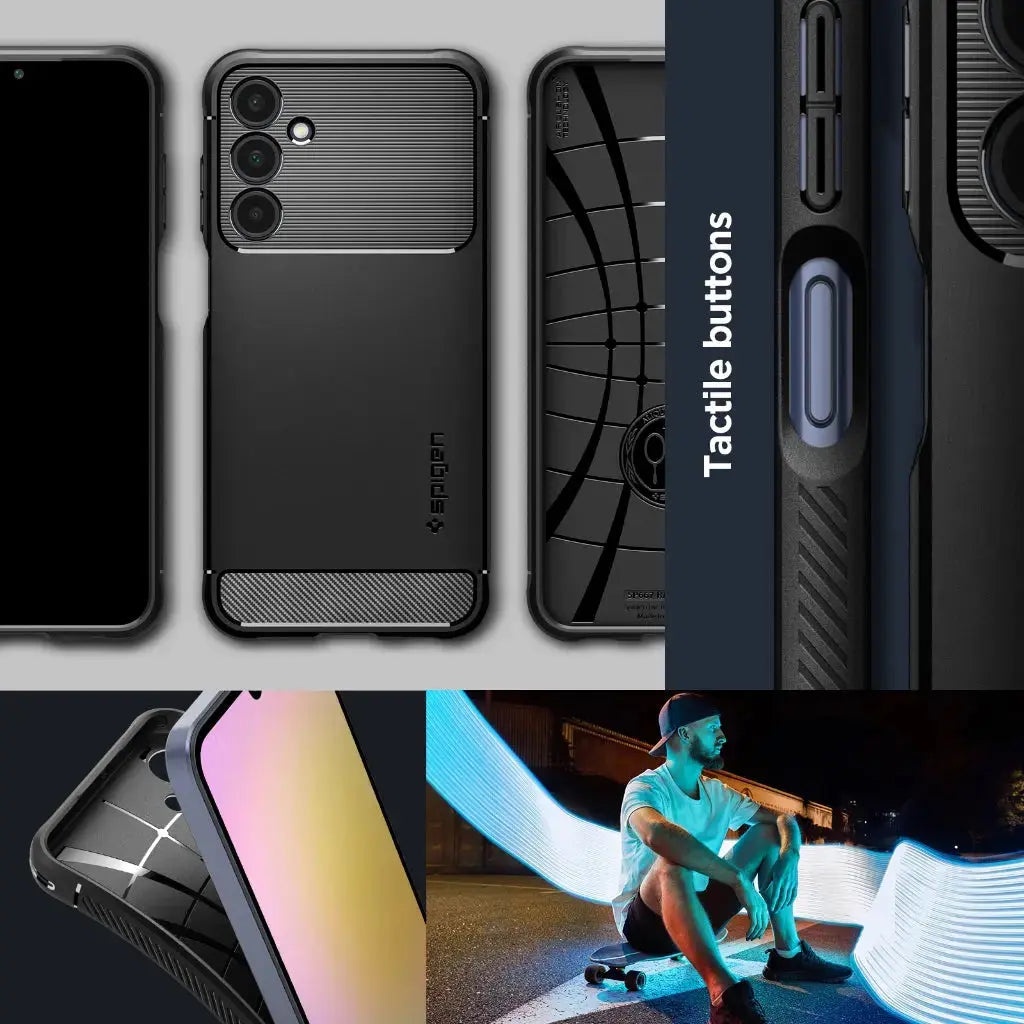 Galaxy A25 5G Case Rugged Armor - Spigen Singapore