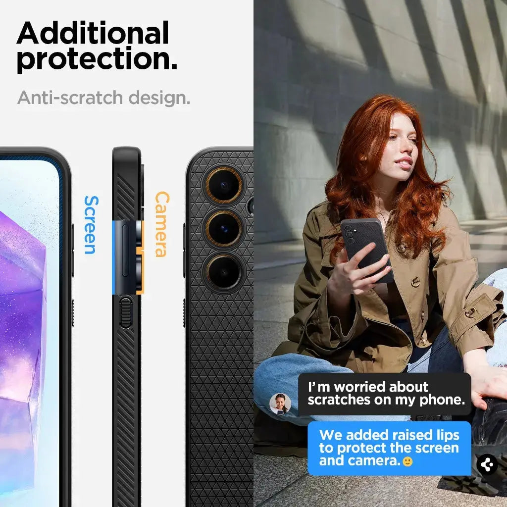 Galaxy A55 5G Case Liquid Air - Spigen Singapore